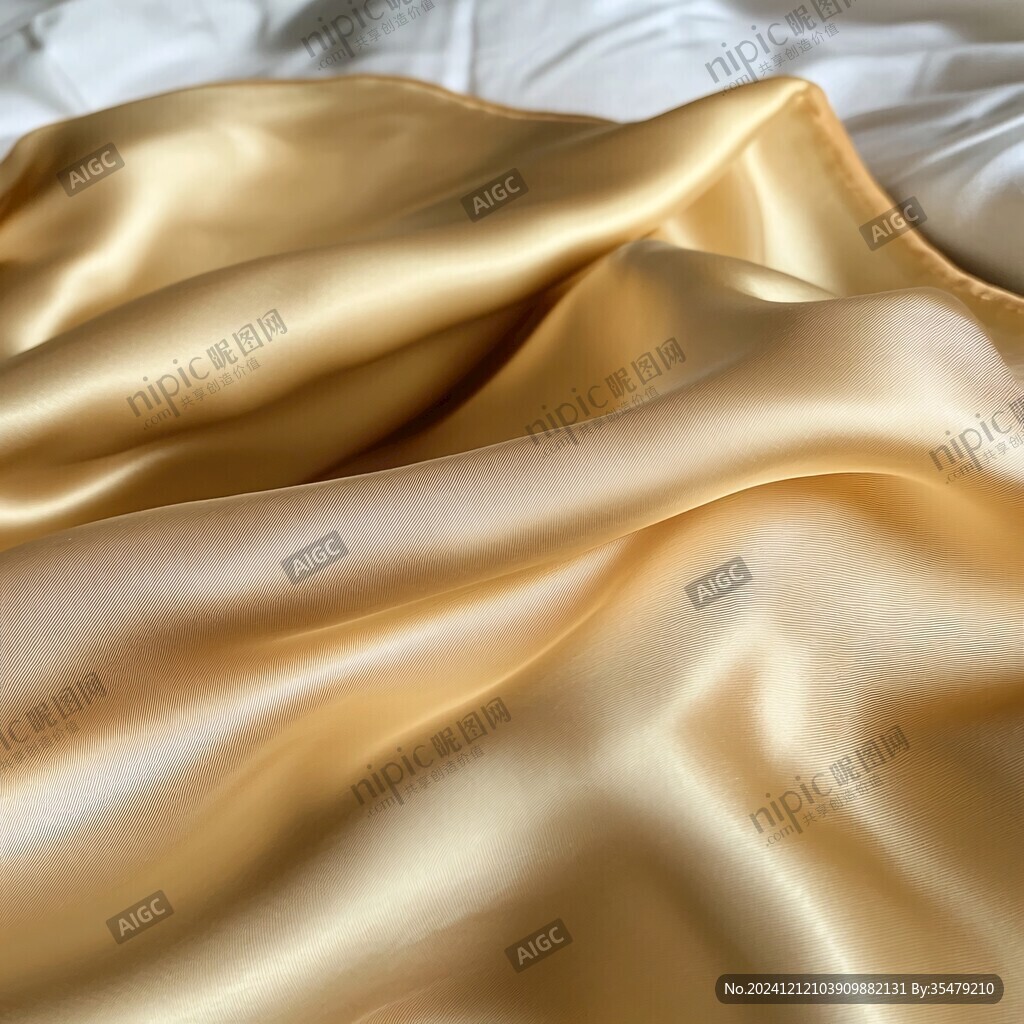 金色绸布金色地产