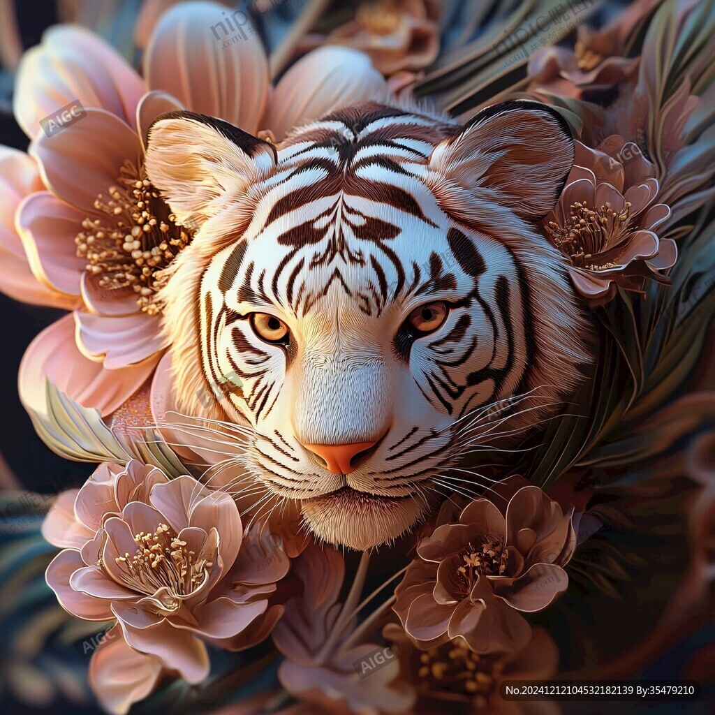 虎年包装插画