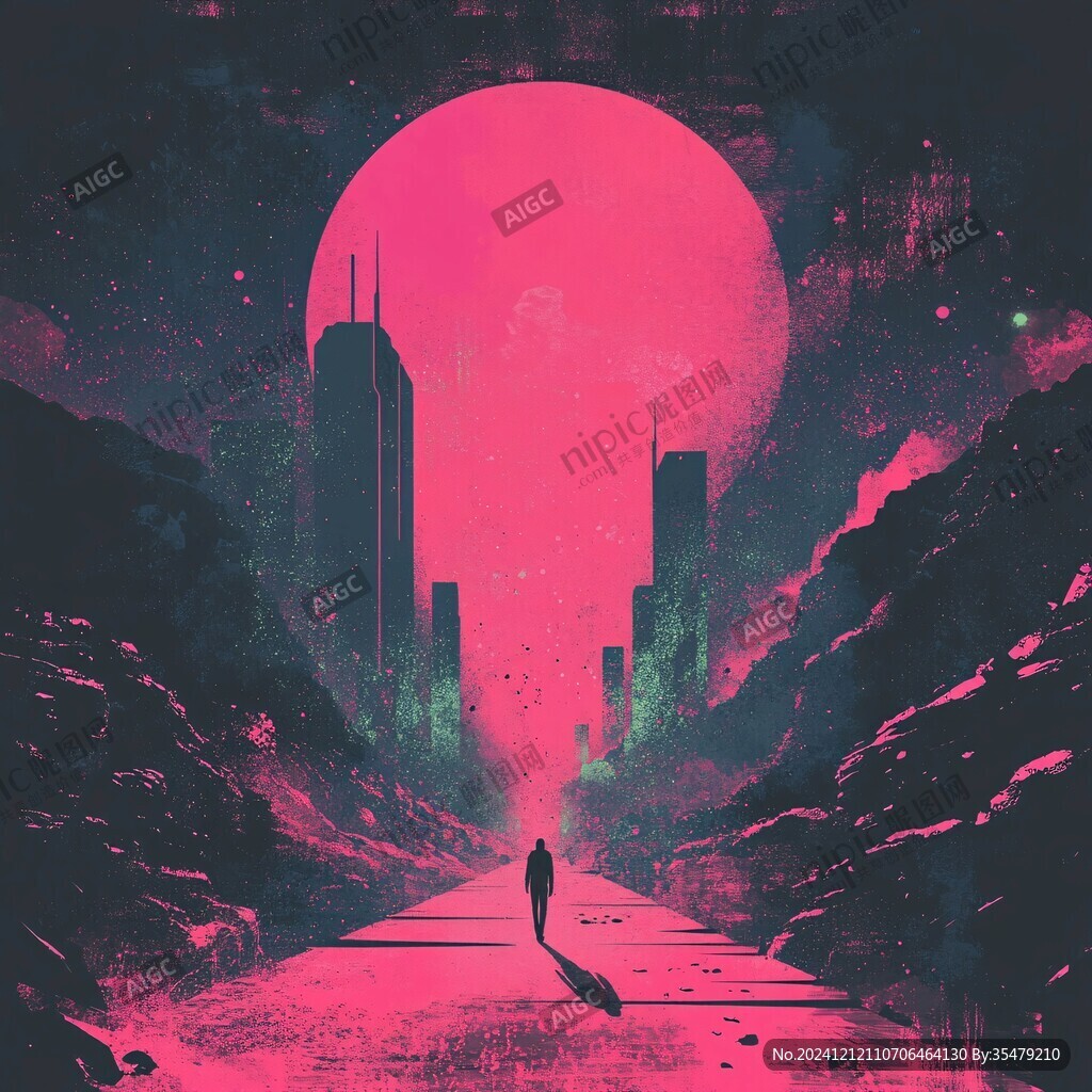 科幻插画风