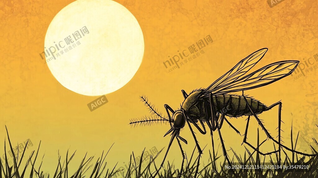夏季夜听昆虫