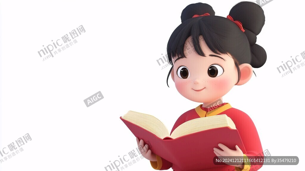 卡通读书郎