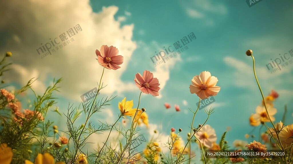 唯美格桑花