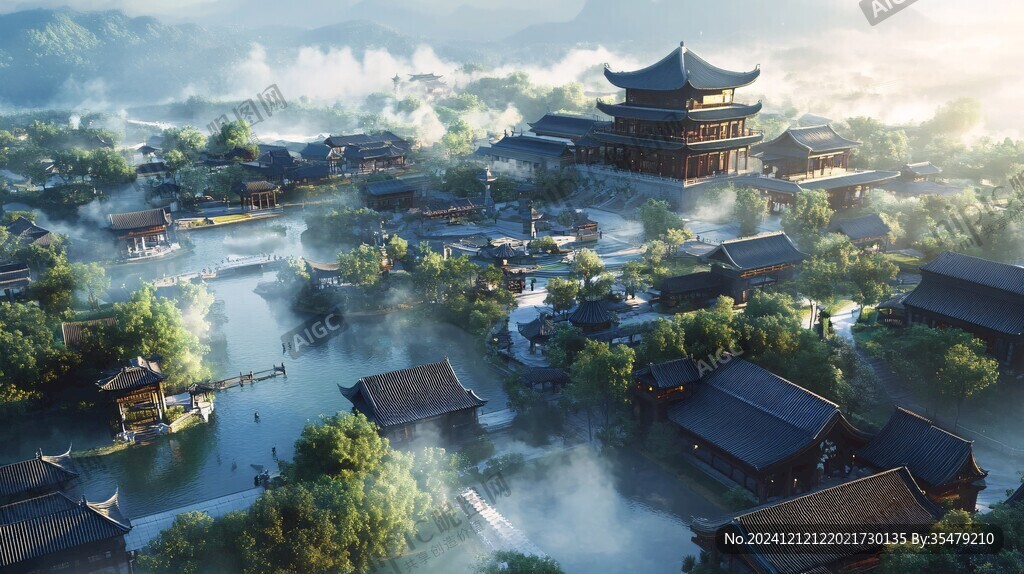 武仙古城效果图