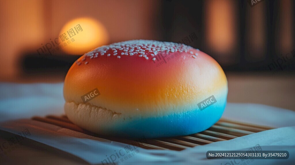 色彩西饼