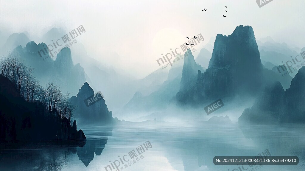 大气高清意境山水