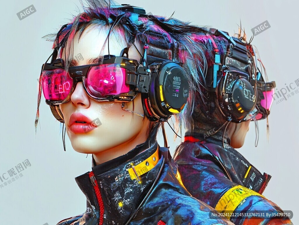 赛博朋克潮流人物