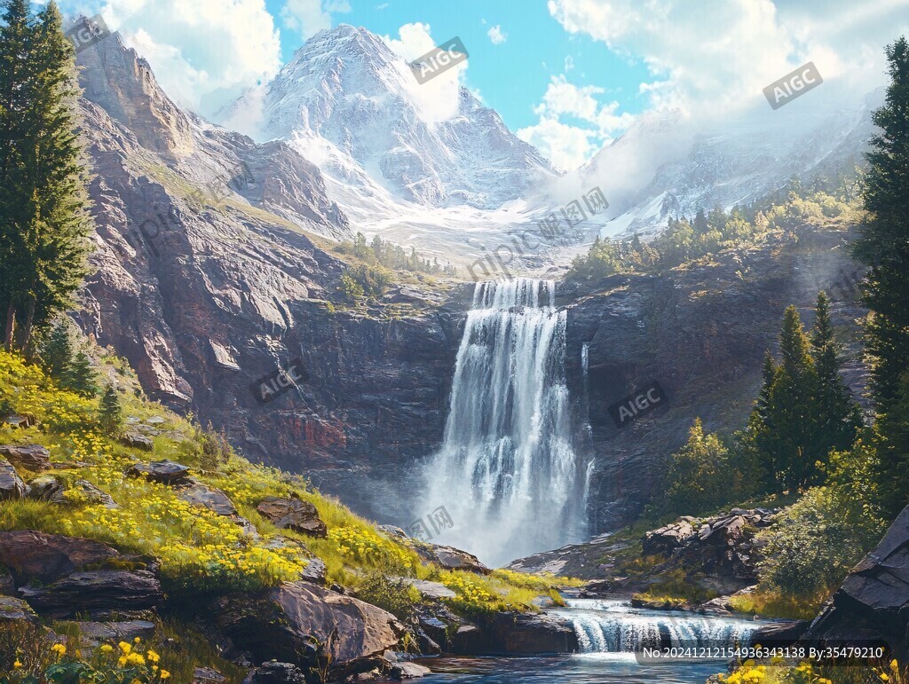 写实风景合成