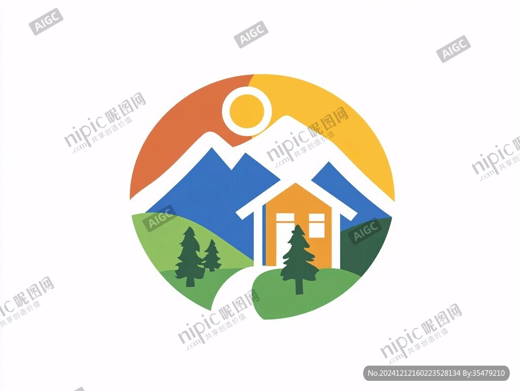 山庄标志设计