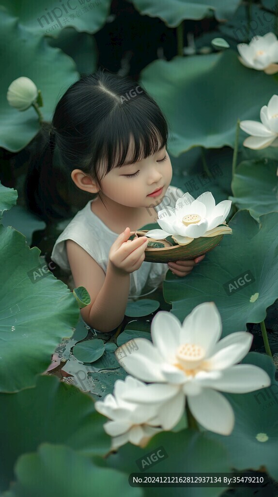 荷花姑娘