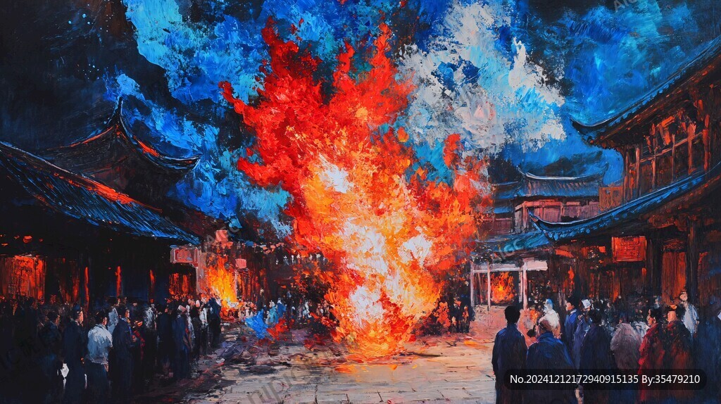 火宫殿插画