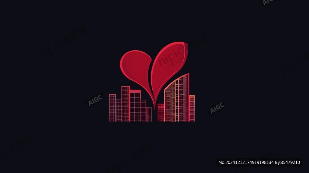 爱心城市logo