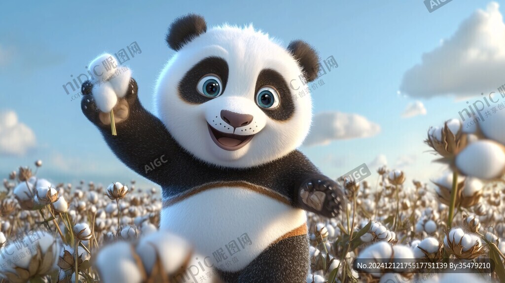 卡通熊猫壁纸