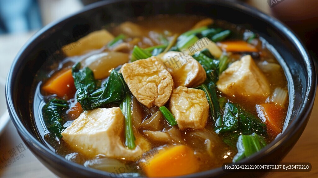 素豆腐煲
