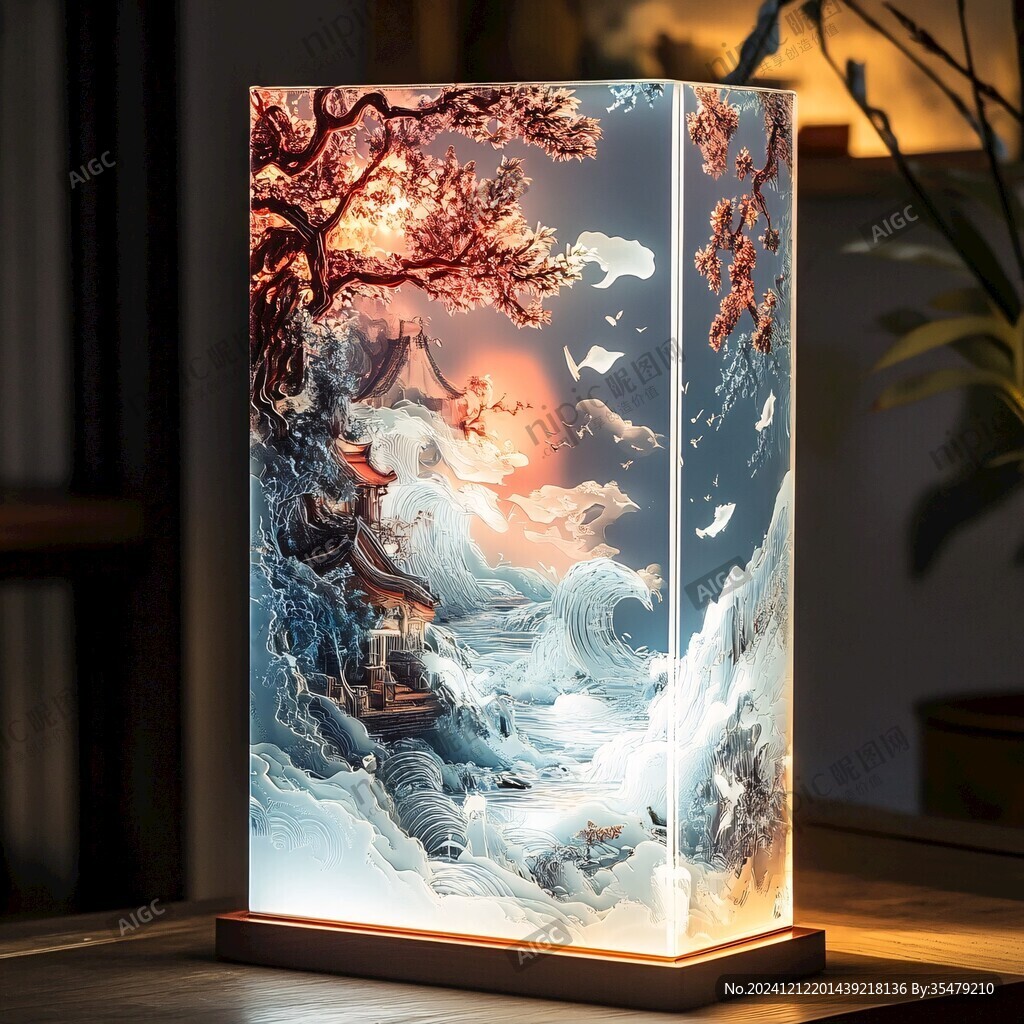 3d小夜灯