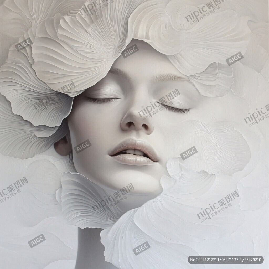 3d立体花装饰画