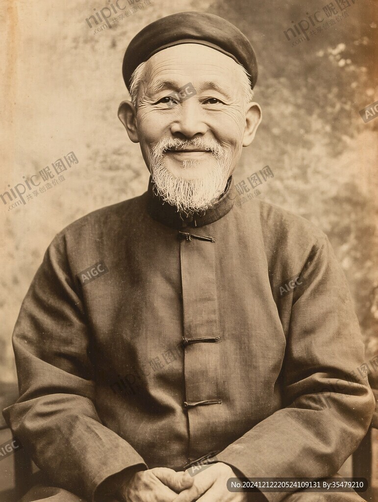 张大千照片