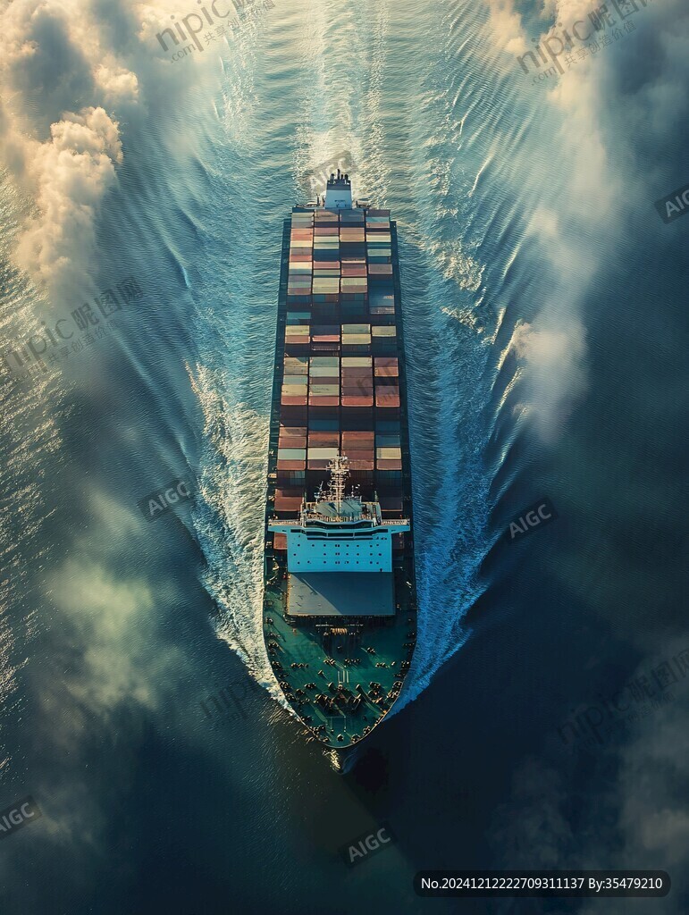 集装箱海上