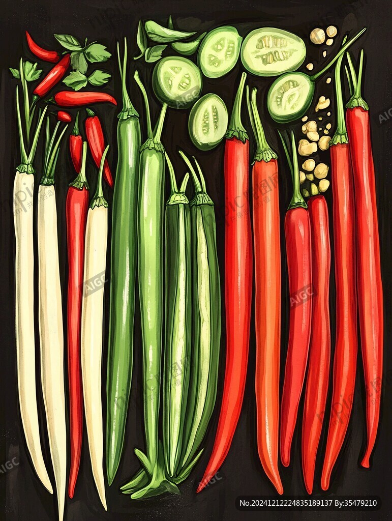 超写实辣椒