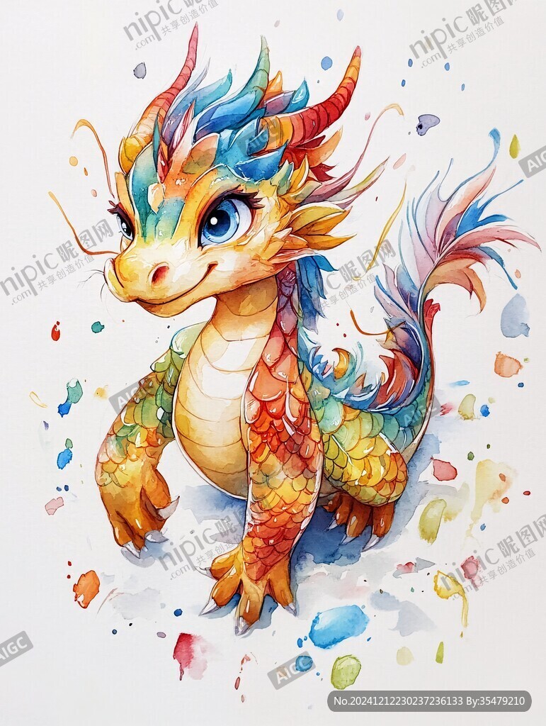龙年插画合集