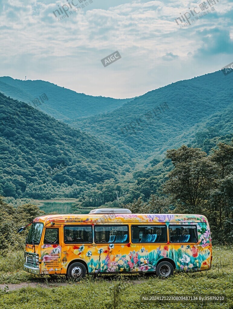 景区内旅游车