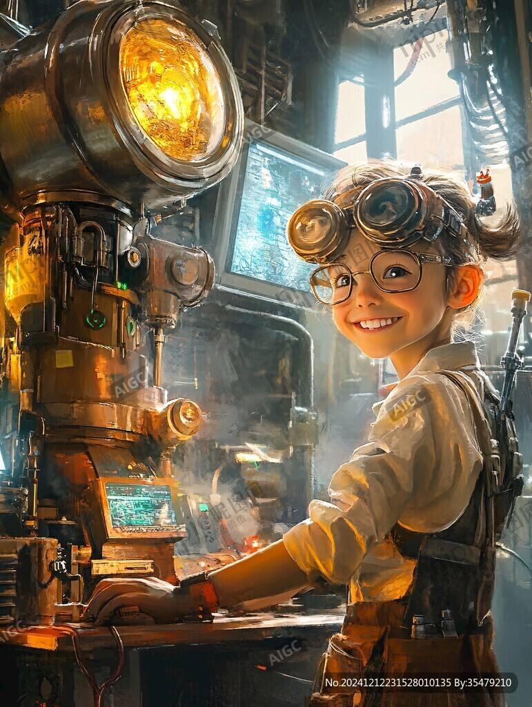科幻题材插画