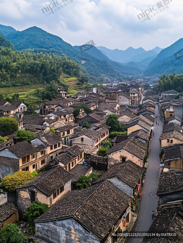 航拍卢村
