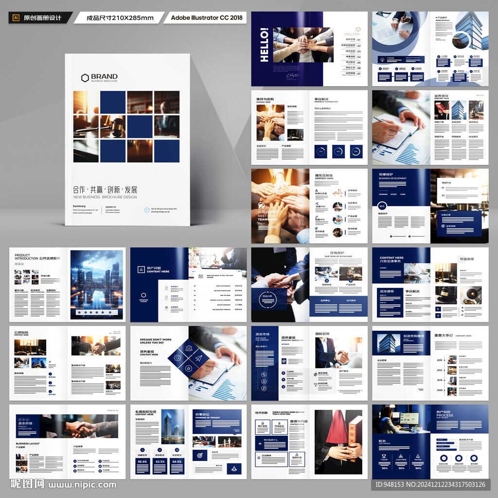 大气律师事务所画册