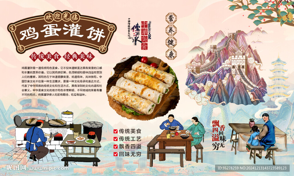 鸡蛋灌饼
