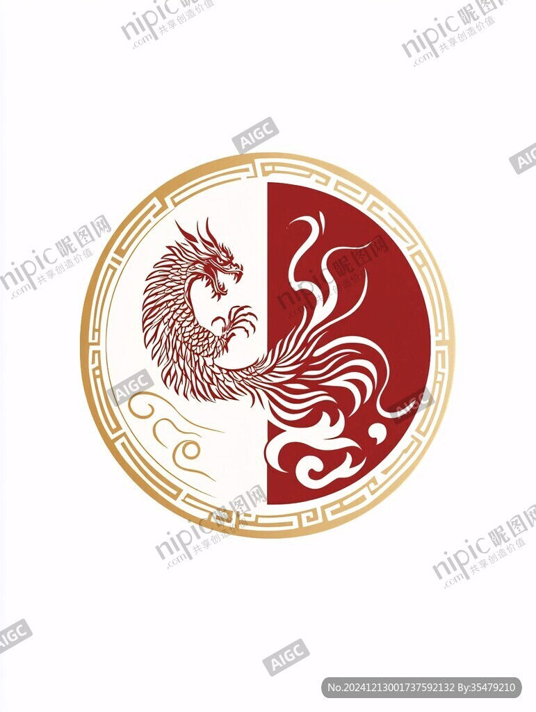 凤凰图案logo
