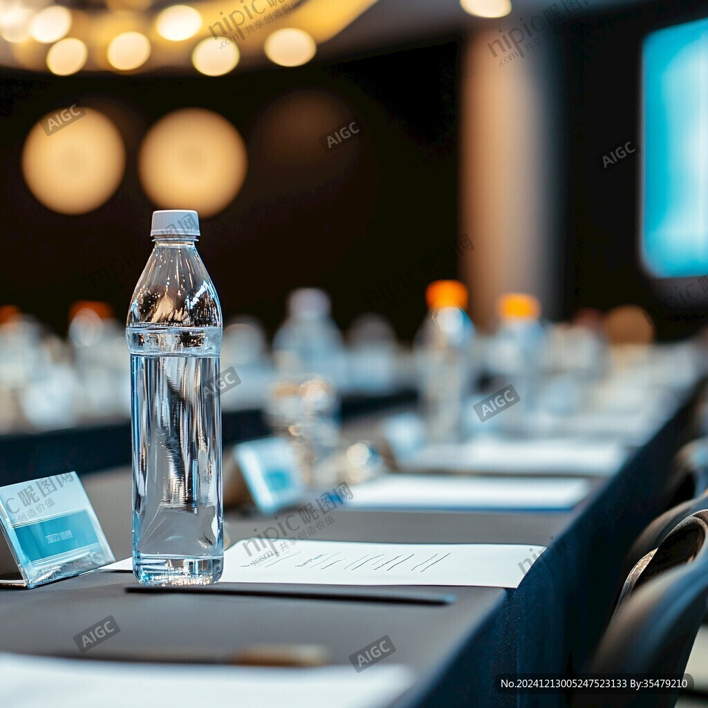 会议会场特写