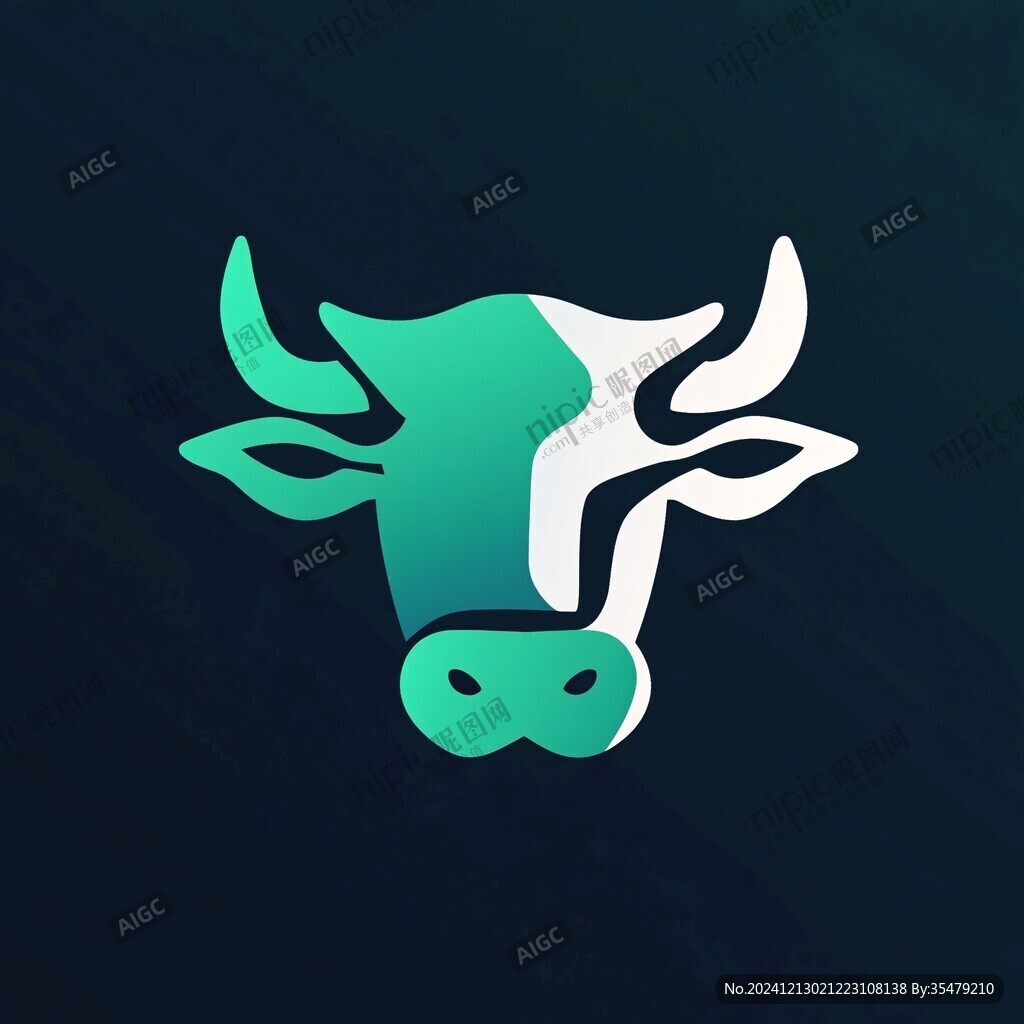牛市图标logo