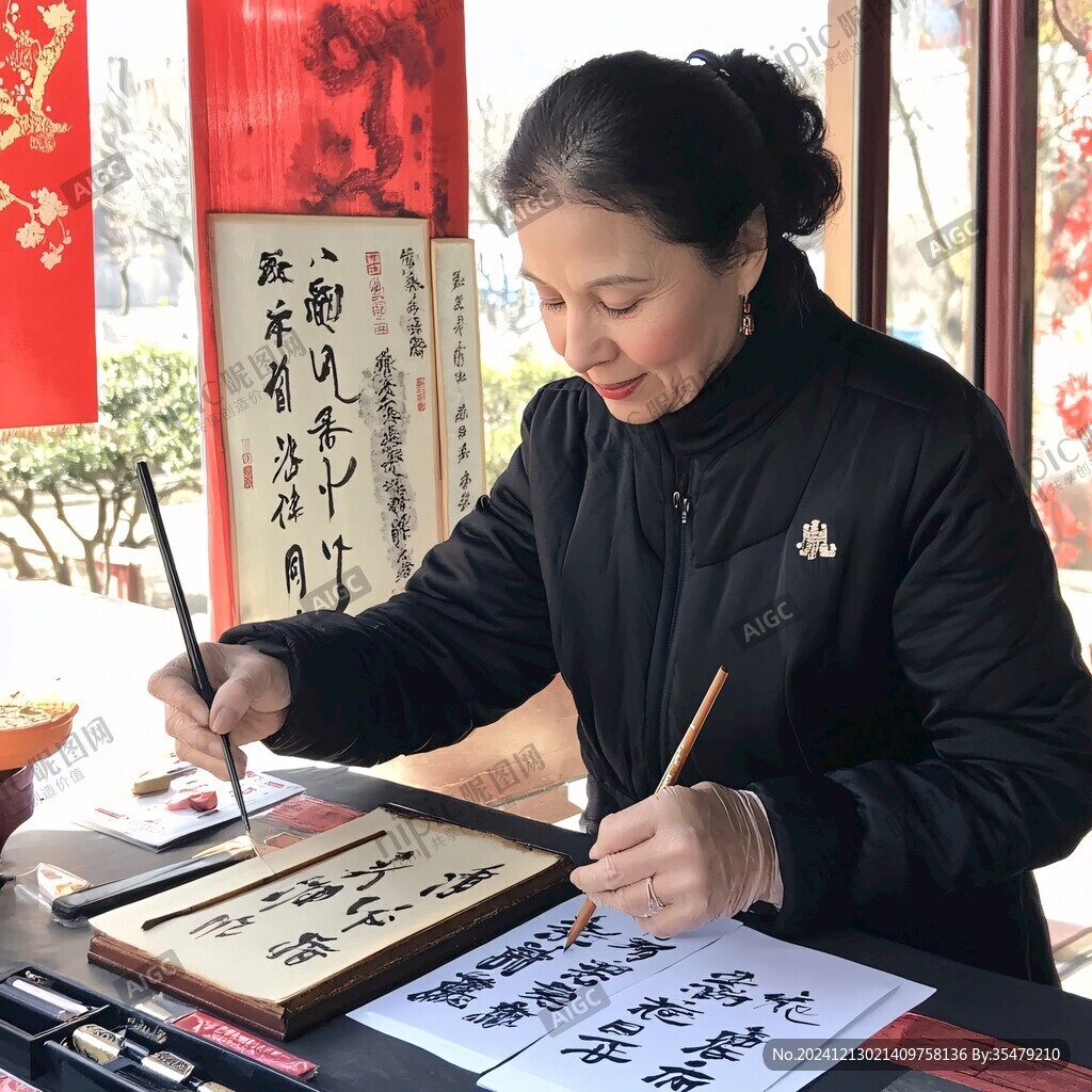 写春联活动