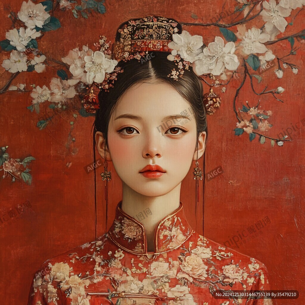 新中式女孩