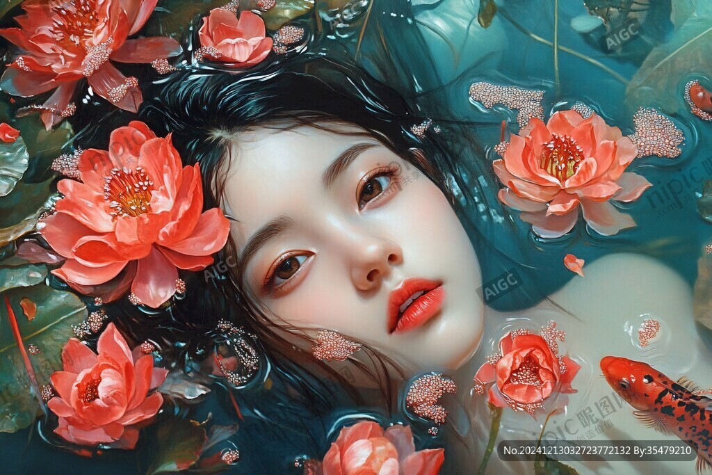 写实人物插画