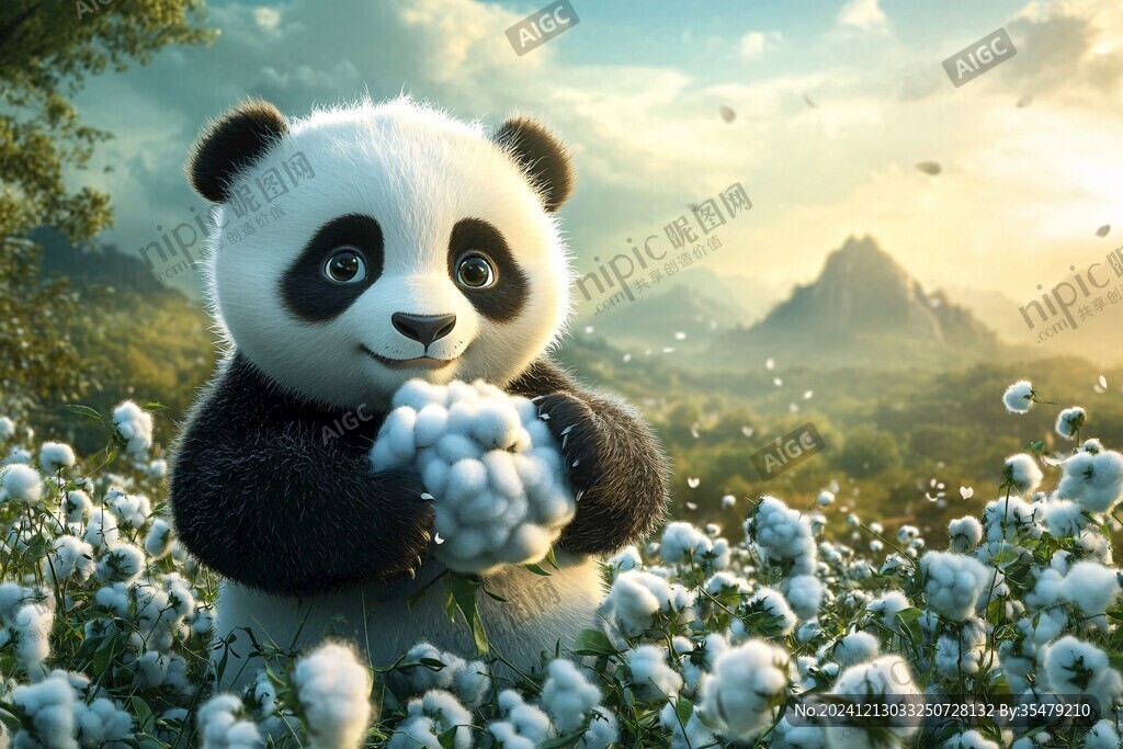 卡通熊猫壁纸