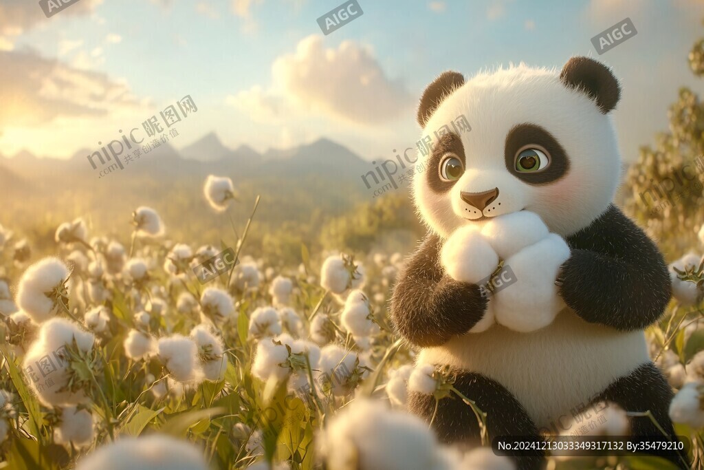 卡通熊猫壁纸