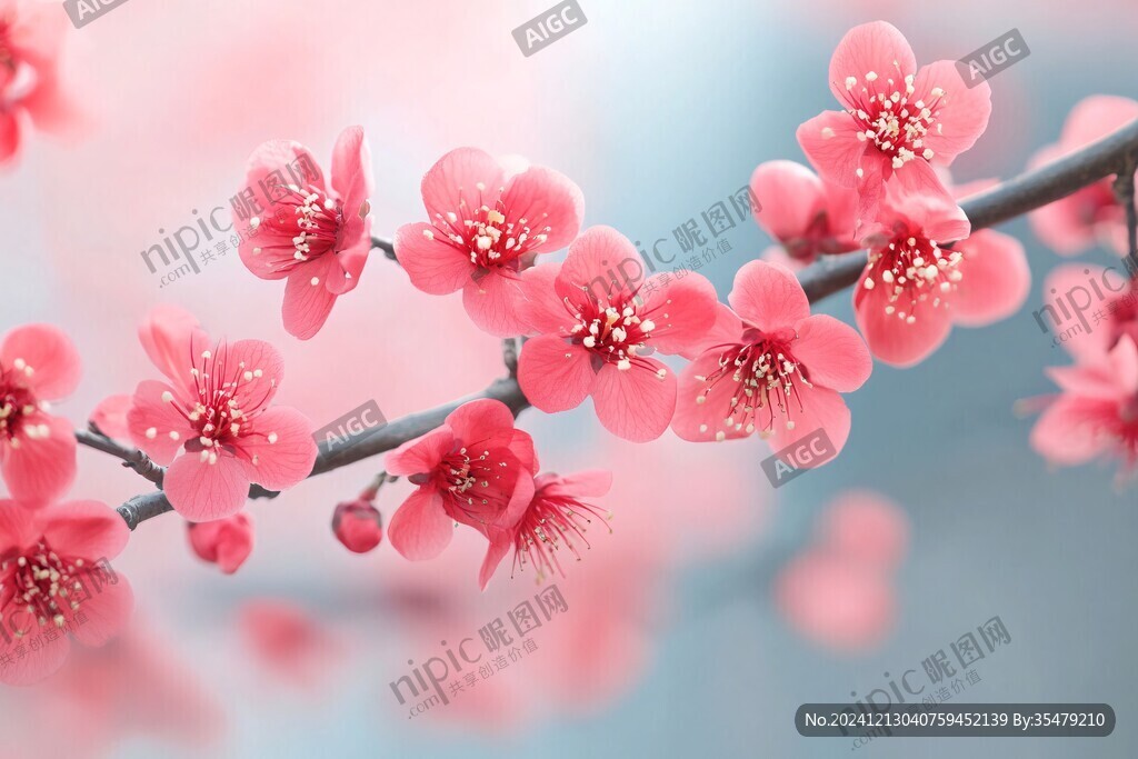 唯美桃花高清壁纸
