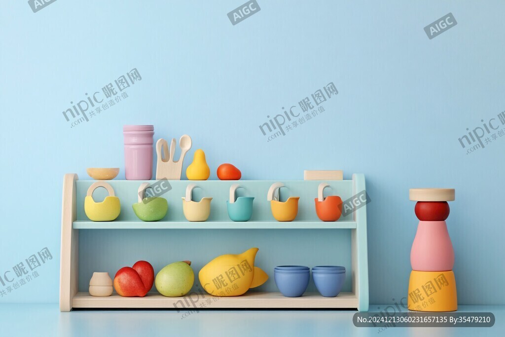 儿童玩具架