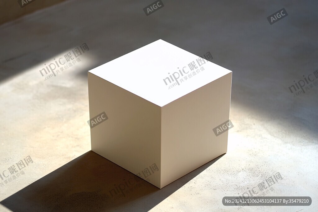 光与立方体