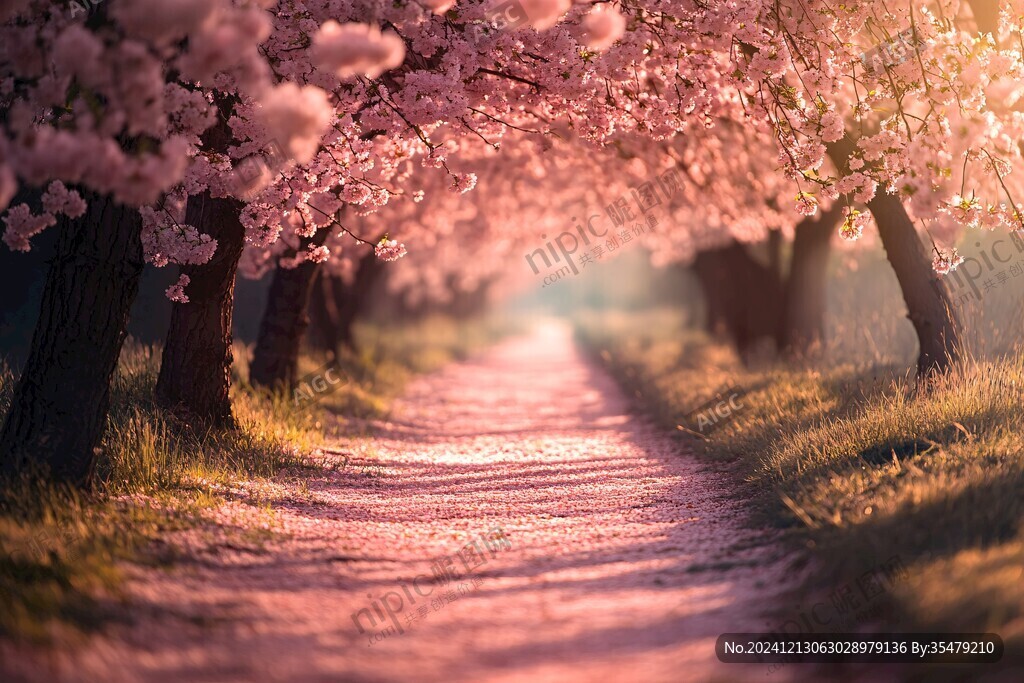 唯美樱花路