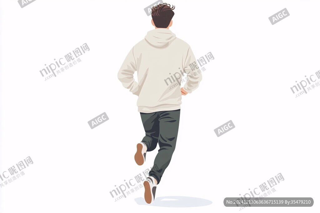 走路人物素材