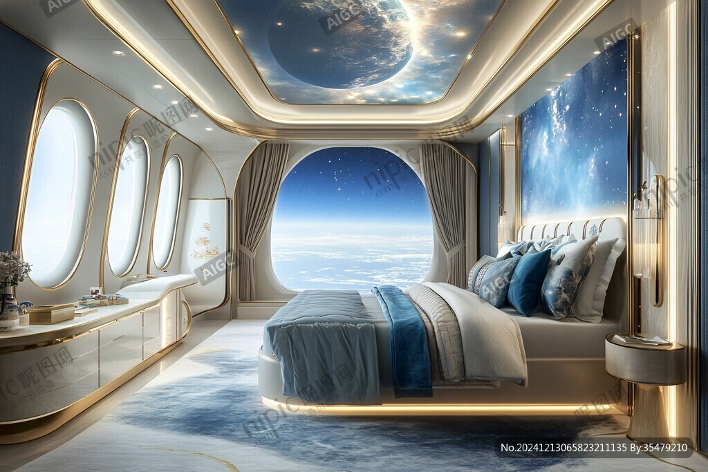 宇宙飞船卧室