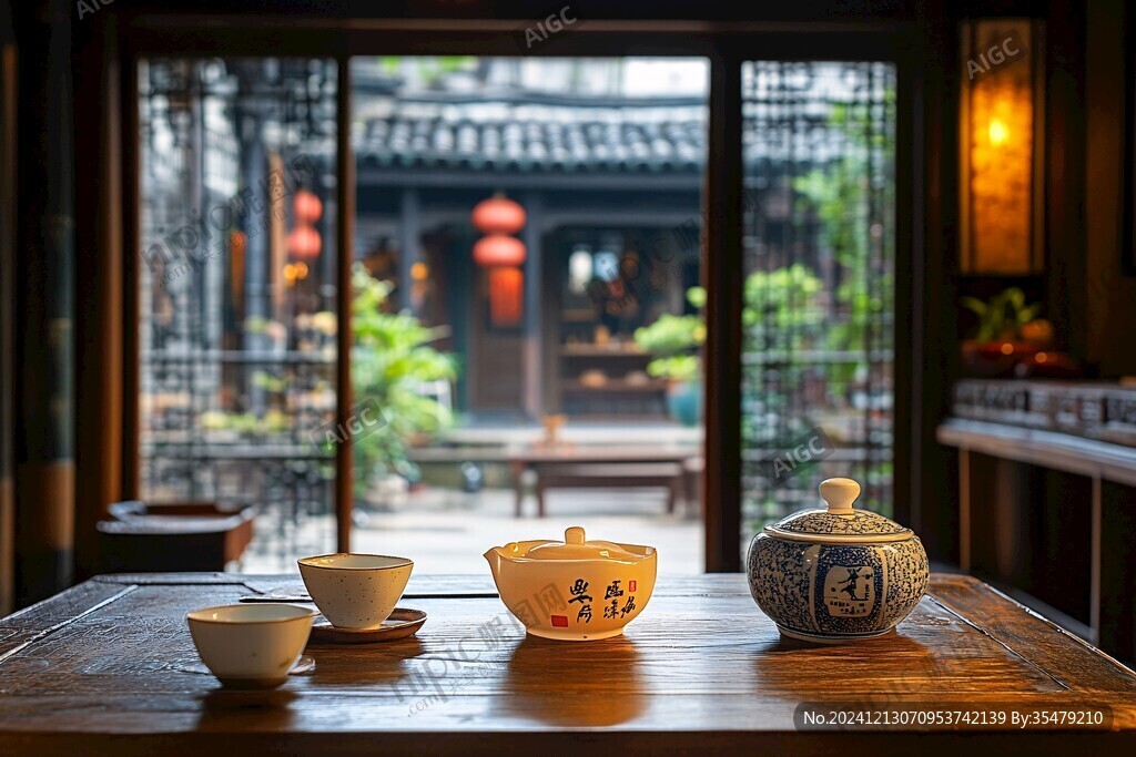 仿古茶馆