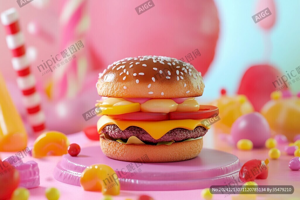 3d美食
