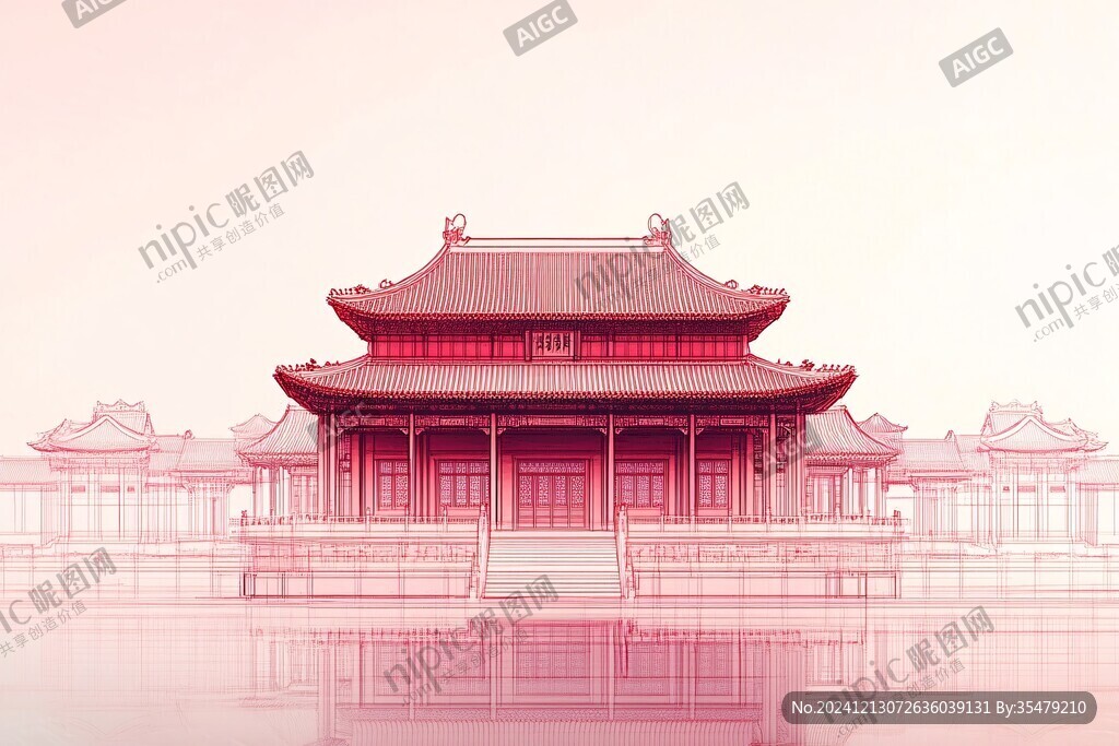 太庙插画