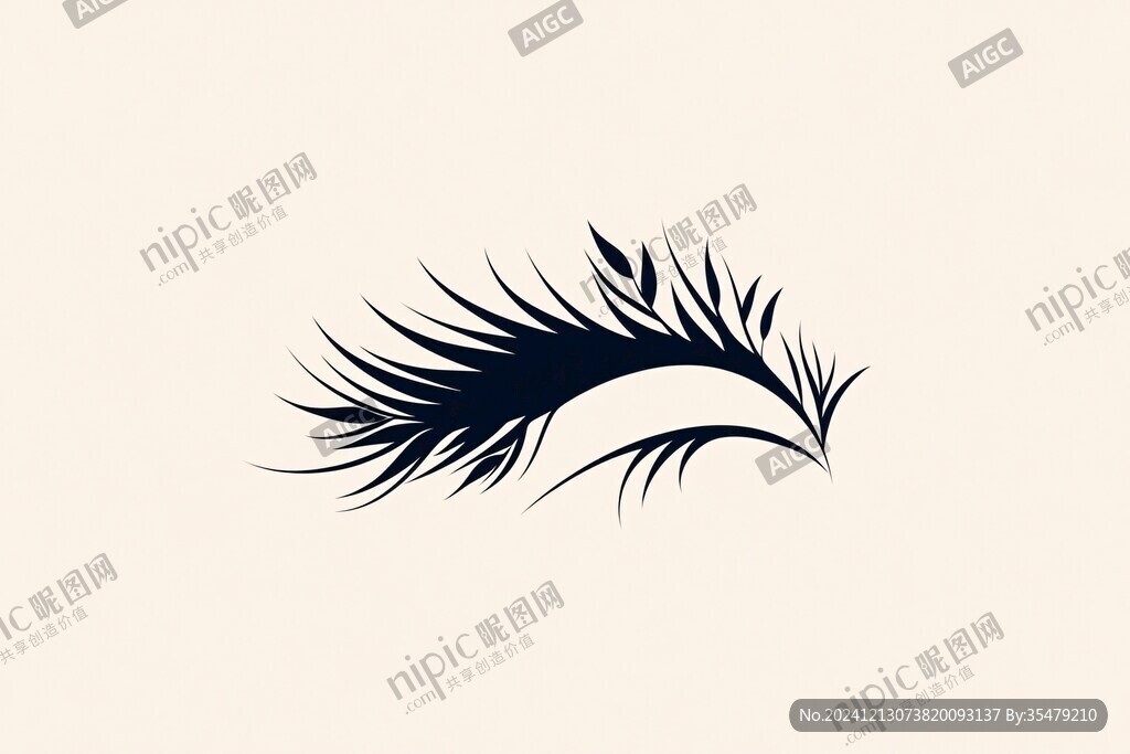 假睫毛logo