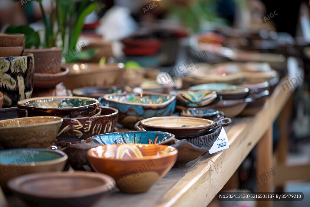 陶器展销