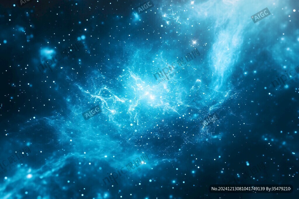 动感蓝宇宙