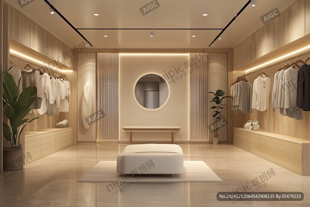 禅意服装店