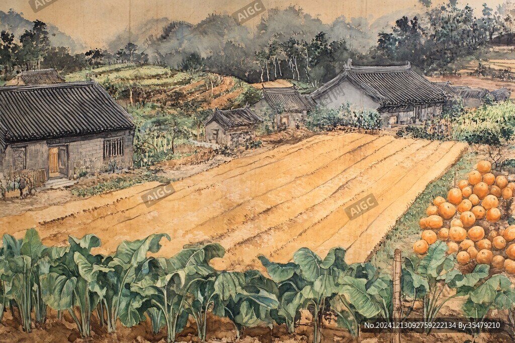 农活壁画